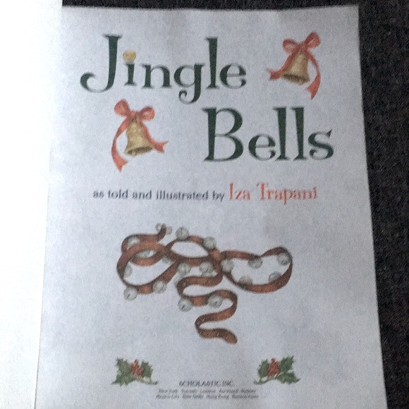 Scholastic Holiday Jingle Bells Illustrated By Iza Trapani Poshmark